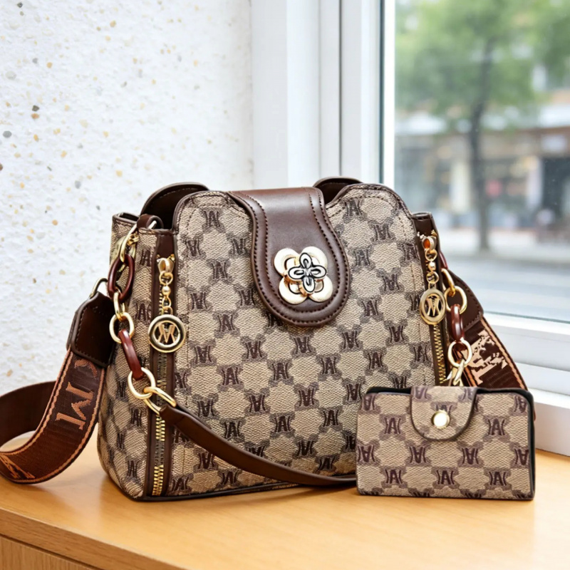 Women Bags For Work - Bolso de hombro con estampado de
