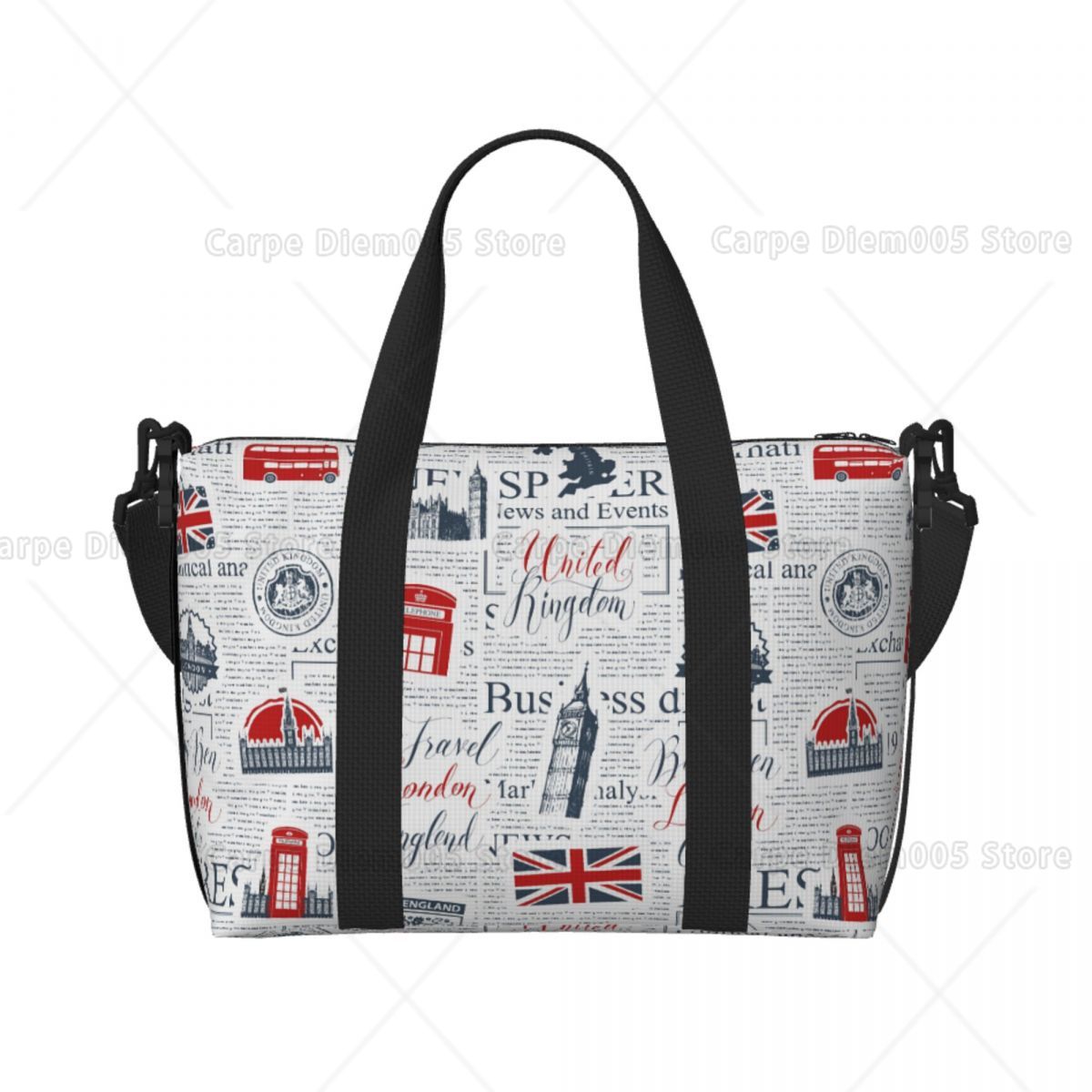 Women Bags In Uk - Vintage Reino Unido Londres periódico bolsas