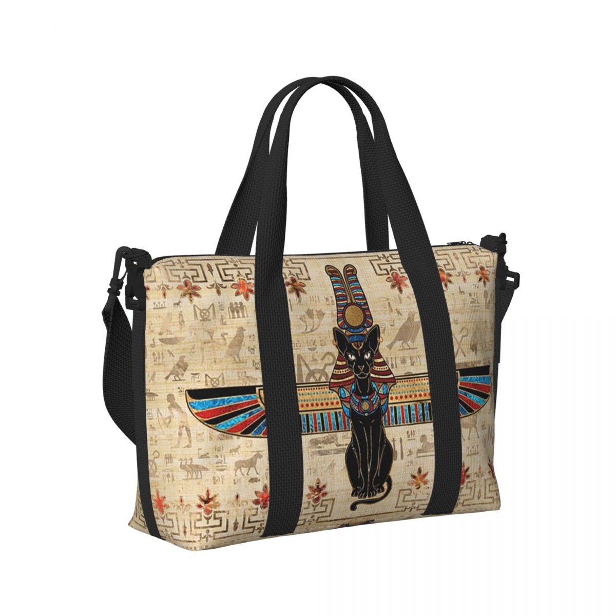Women Bags In Egypt - Bolsa de viaje de playa jeroglífica