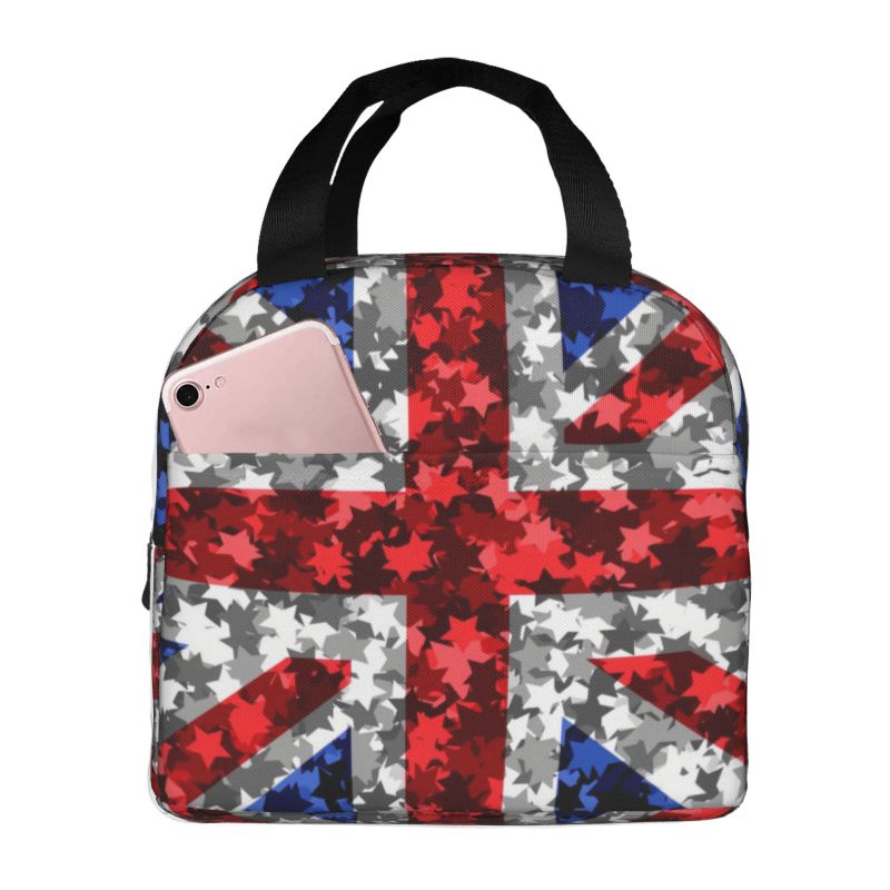 Women Bags In Uk - Lonchera térmica con diseño de bandera