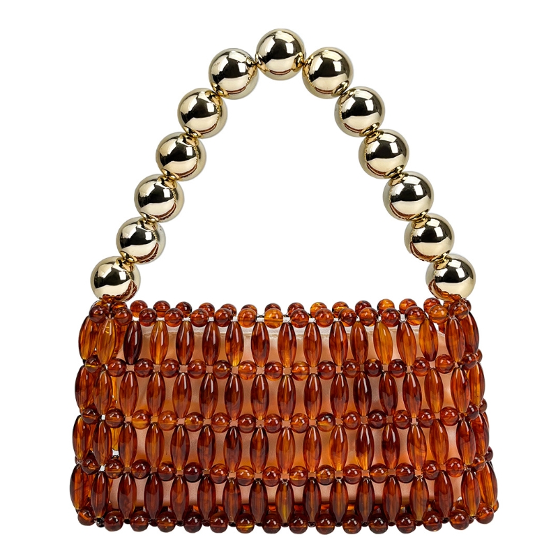 Tortoiseshell Bag Acrylic - Elegante Bolso de Mano de Lujo
