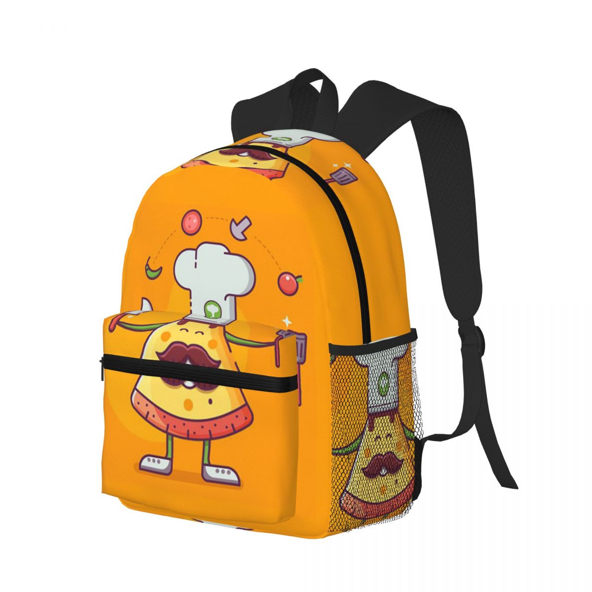 Women'S Best Bags For Travel - Mochila divertida con dibujos de pizza