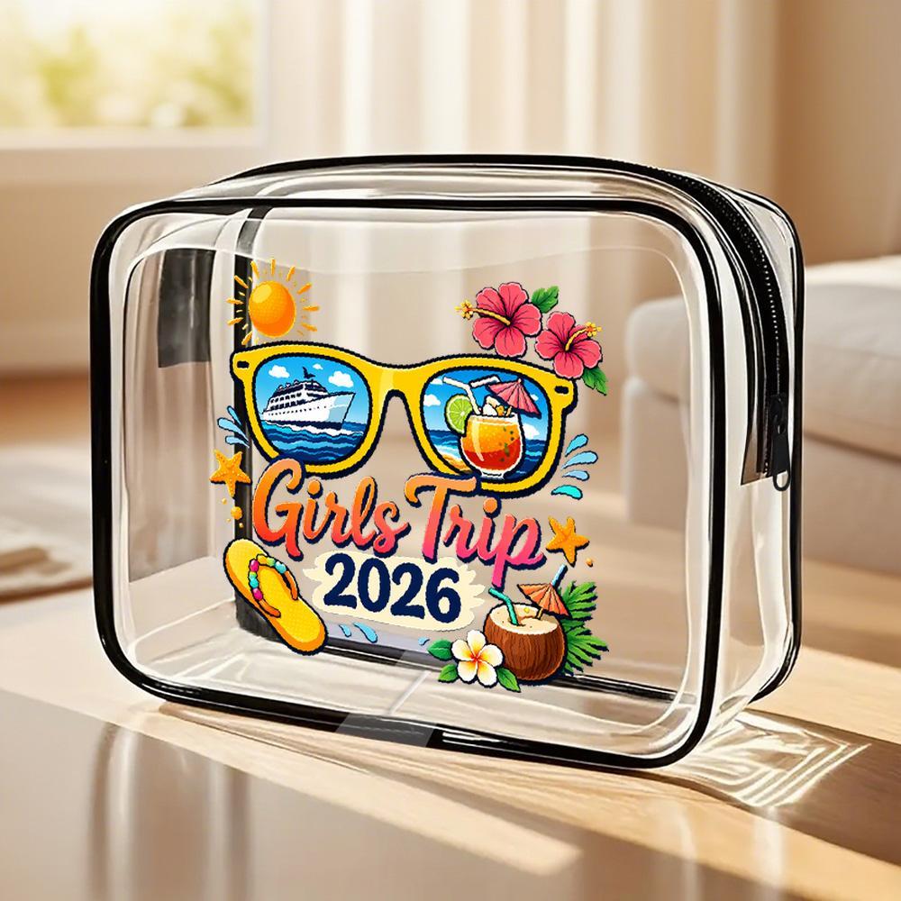 Women'S Best Bags For Travel - Bolsa de Cosméticos de PVC Transparente