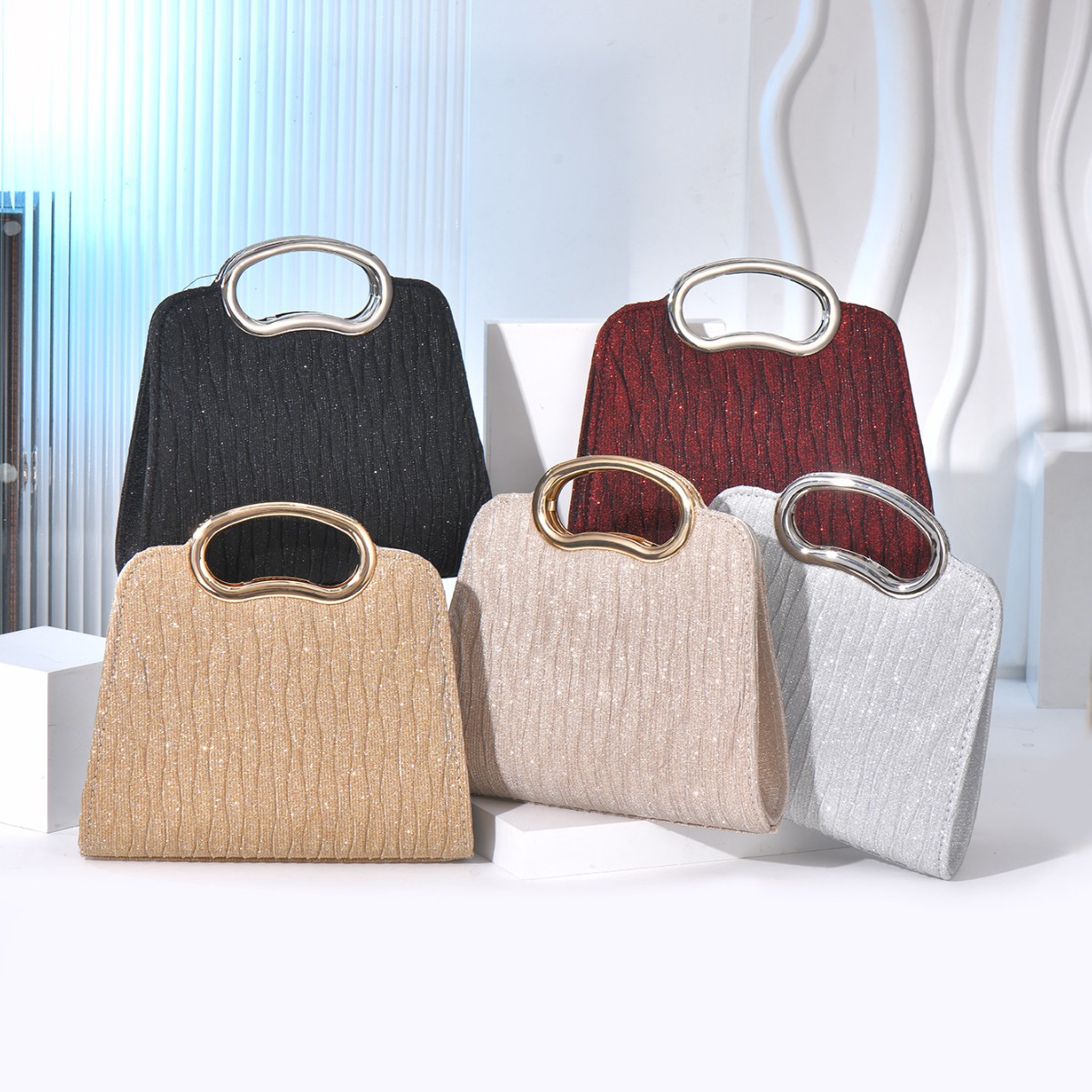 Women'S Evening Bags - Bolso de noche romántico para boda,