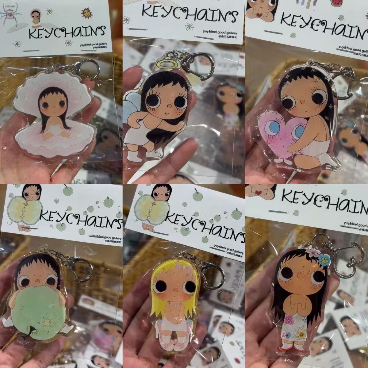 Women Bags Gift - Yuy es una niña. Lindo Llavero