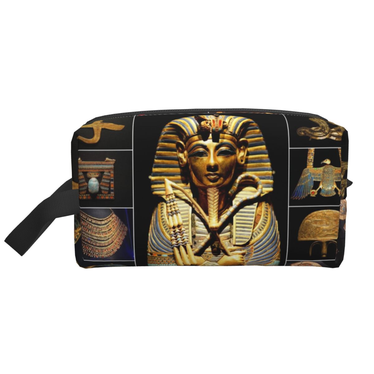Women Bags In Egypt - Bolsa de aseo con jeroglíficos del