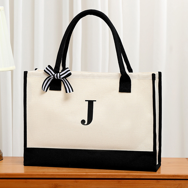Women Bags Medium Size - Bolso de mano con letras de