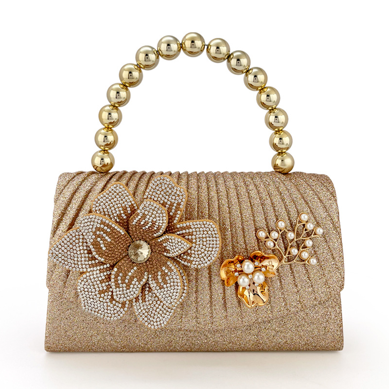 Women Bags Golden - Bolso de noche con diseño de