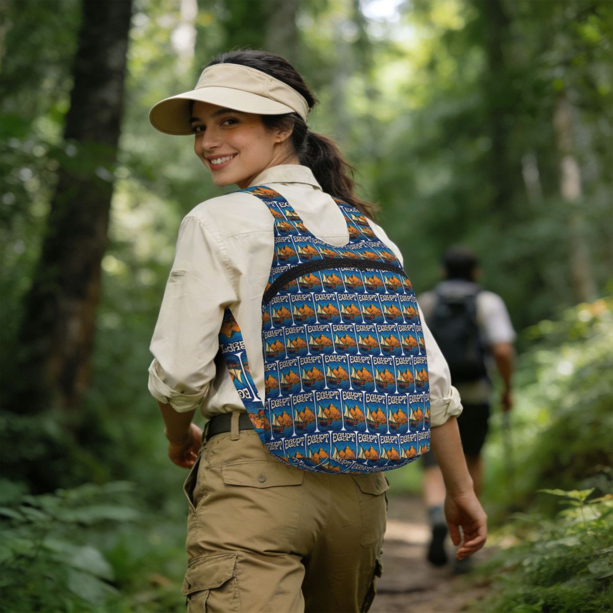 Mochila Retro Pirámides de Egi - Women Bags In Egypt reseña y precio