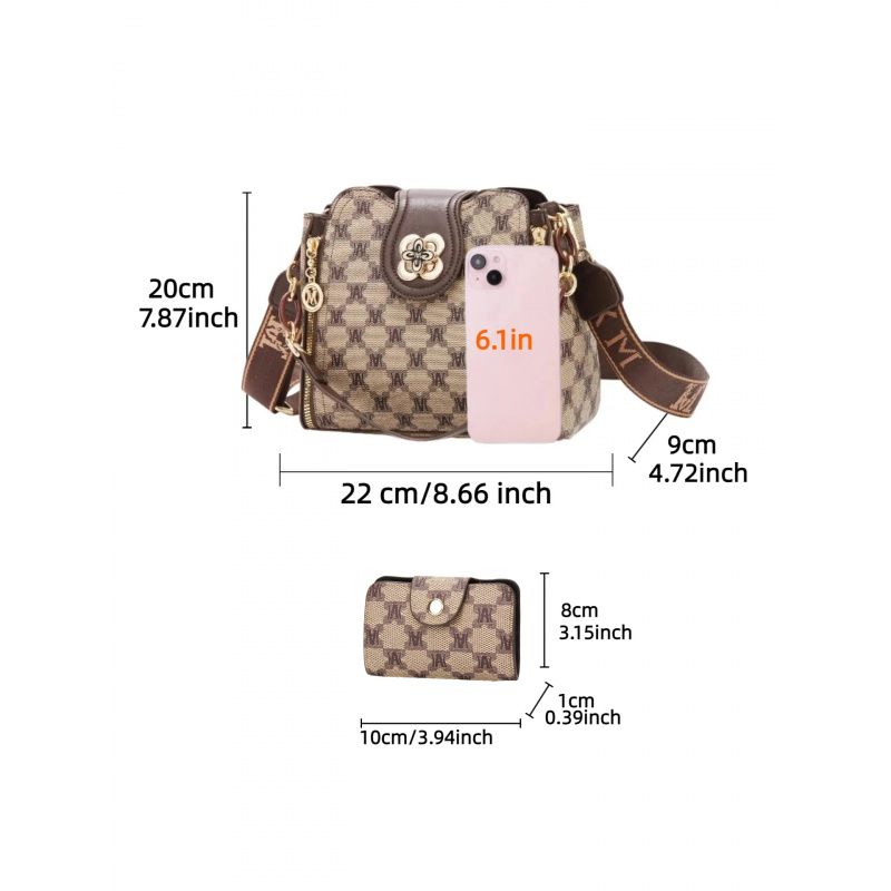 Bolso de hombro con estampado  - Women Bags For Work reseña y precio