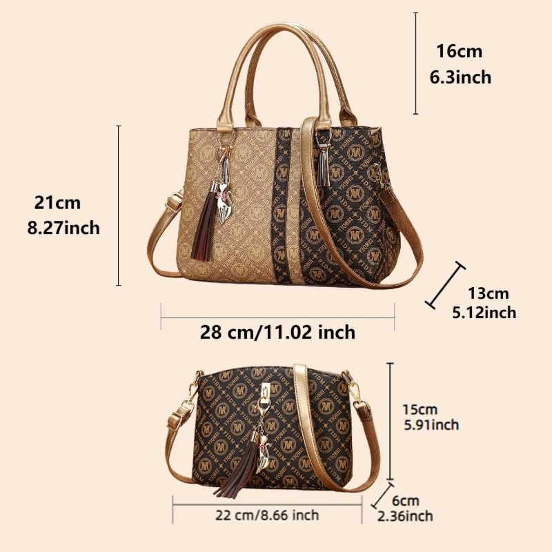 Conjunto de Bolsos de Mano par - Women Bags Gift reseña y precio
