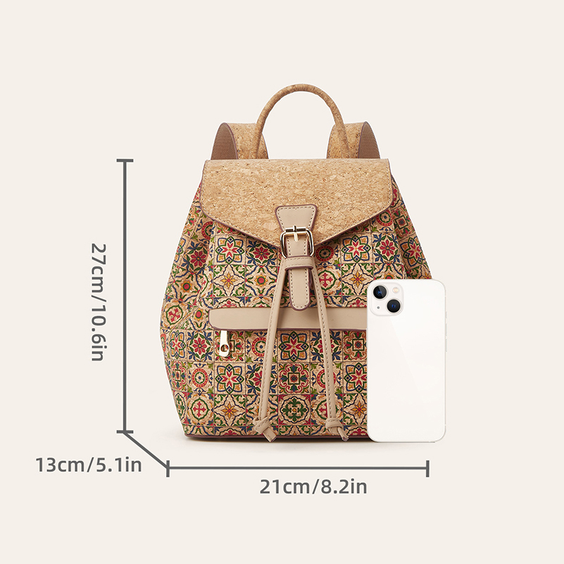 Mochilas Retro de Corcho y Cue - Women Bags Medium Size reseña y precio