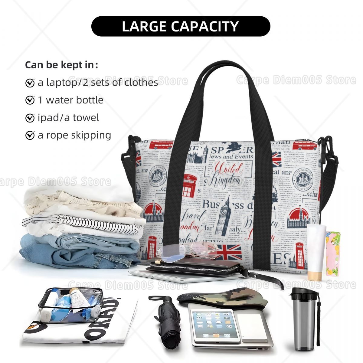 Vintage Reino Unido Londres pe - Women Bags In Uk reseña y precio