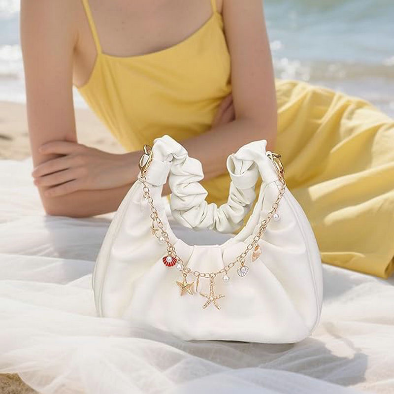 Dijes de bolso para bolsos, ll - Women Bags Golden reseña y precio
