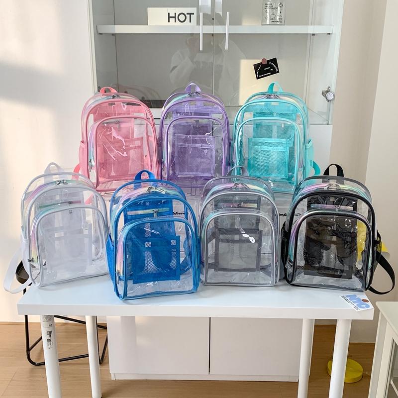 Mochila Transparente de PVC co - Women Bags For Sale reseña y precio