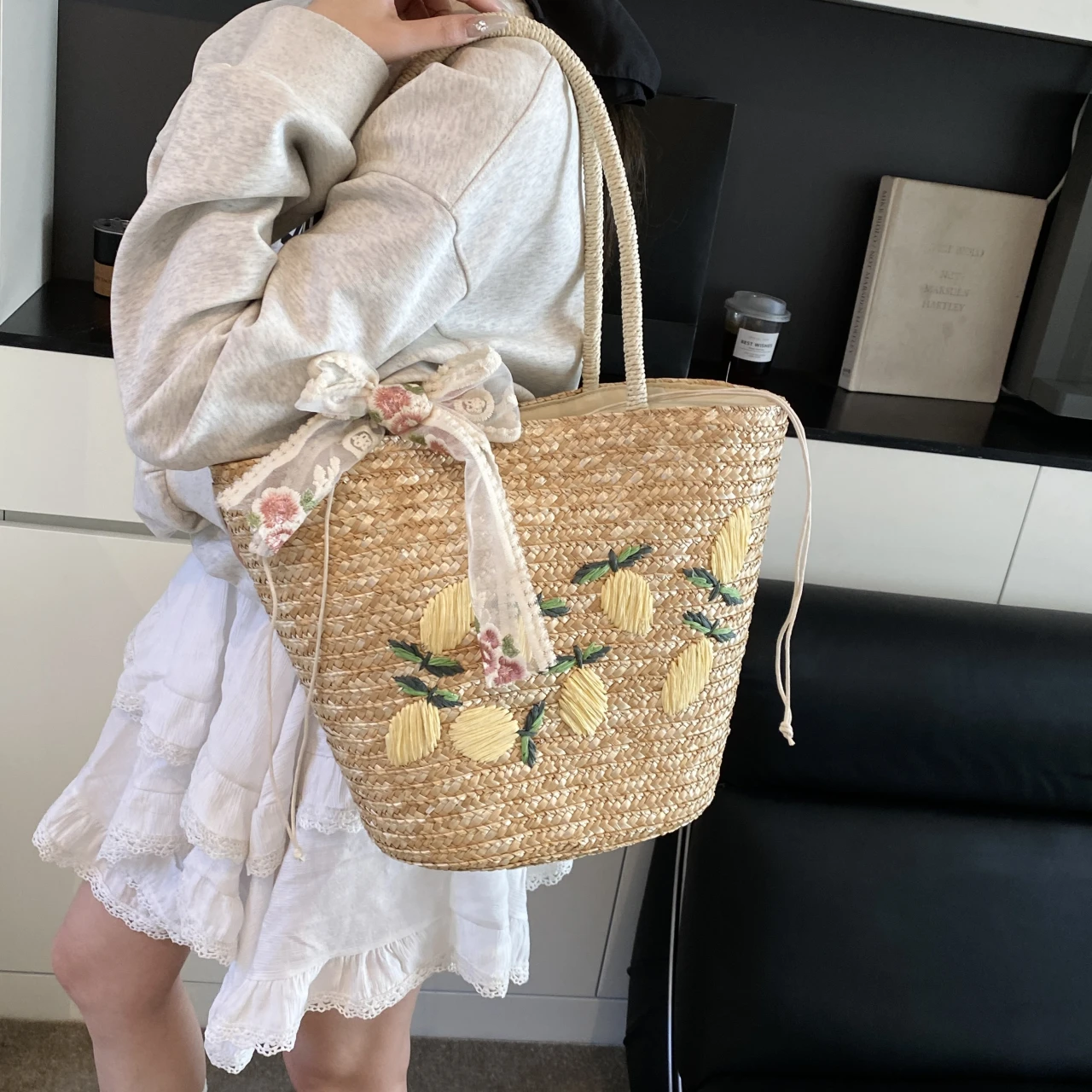 Bolso de hombro de playa de gr - Women Bags Medium Size reseña y precio