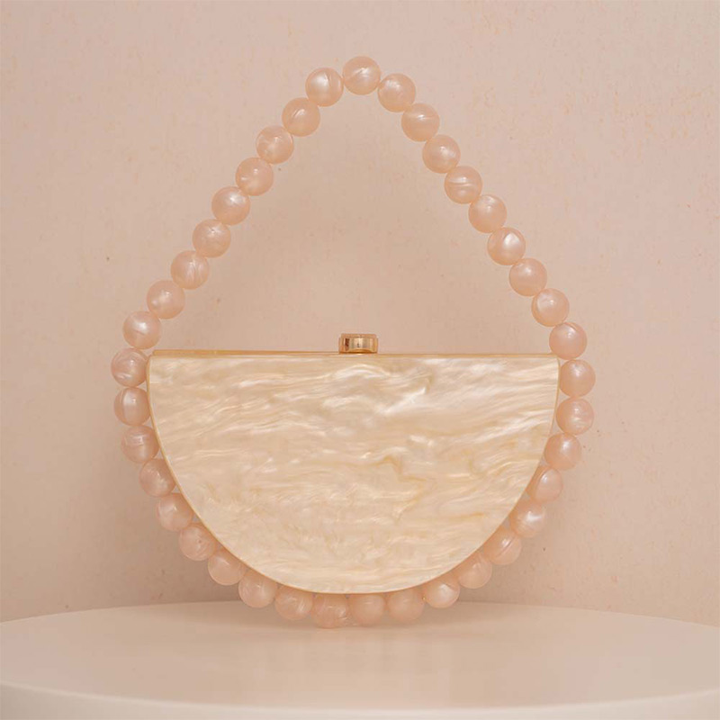 Bolso de mano de lujo con cade - Tortoiseshell Bag Acrylic reseña y precio