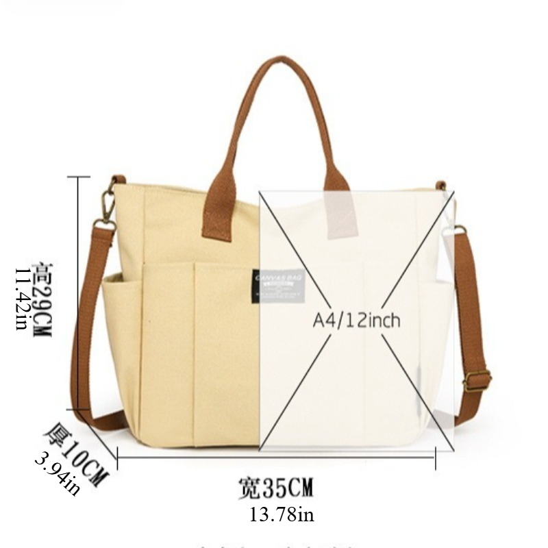 Bolso grande de lona para muje - Women Bags For Work reseña y precio