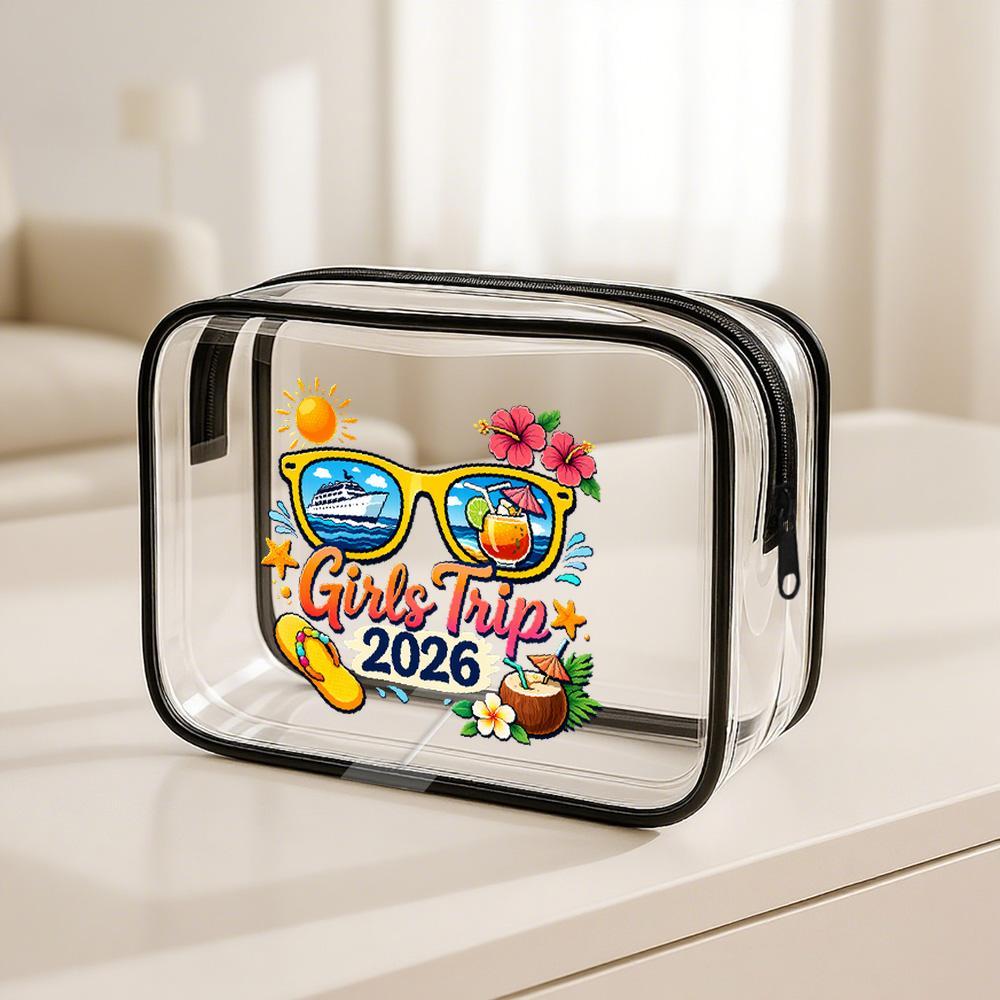 Bolsa de Cosméticos de PVC Tra - Women'S Best Bags For Travel reseña y precio