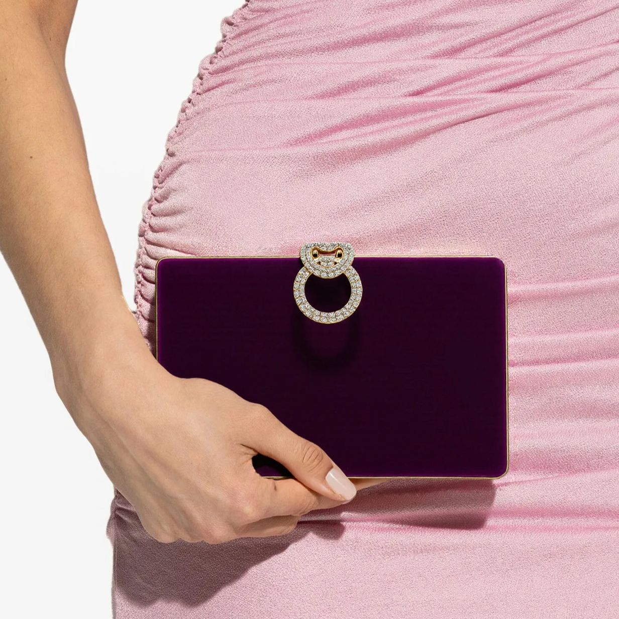 Bolsos de noche de terciopelo  - Women Bags Golden reseña y precio