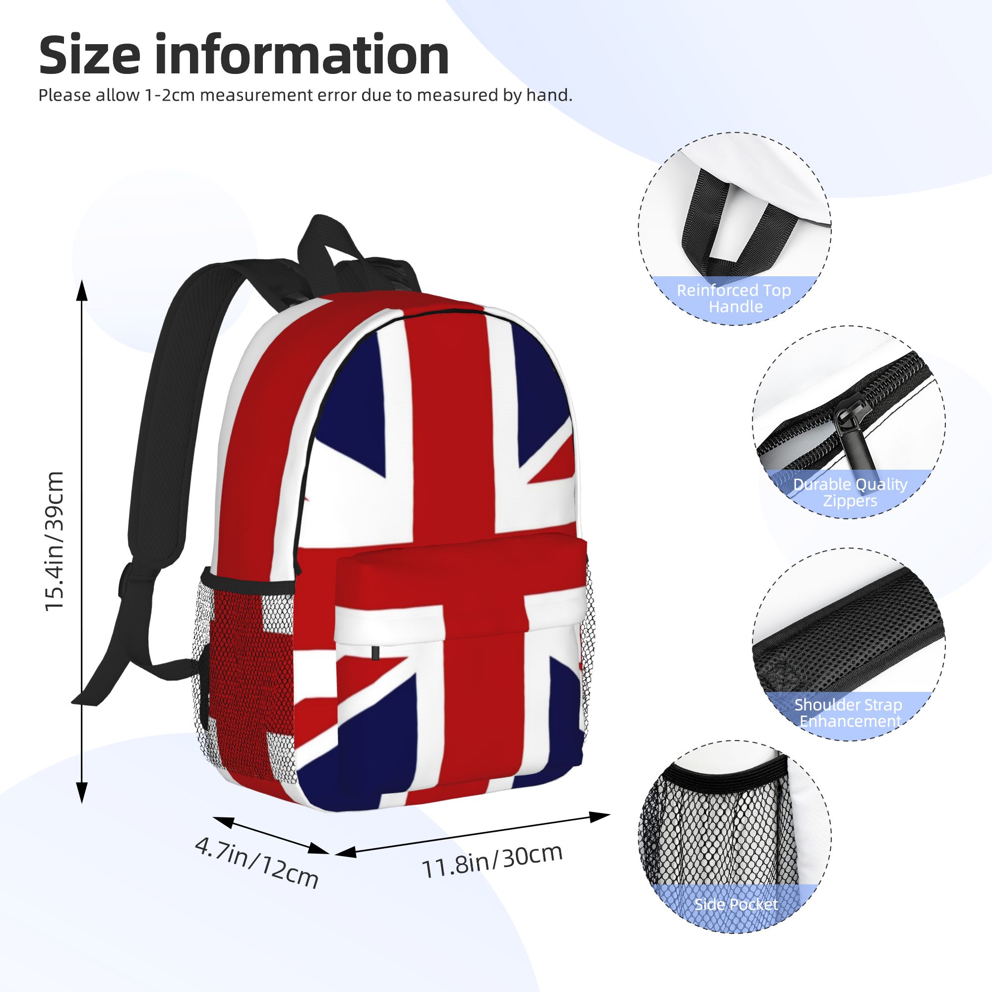 Mochila con bandera Union Jack - Women Bags In Uk reseña y precio