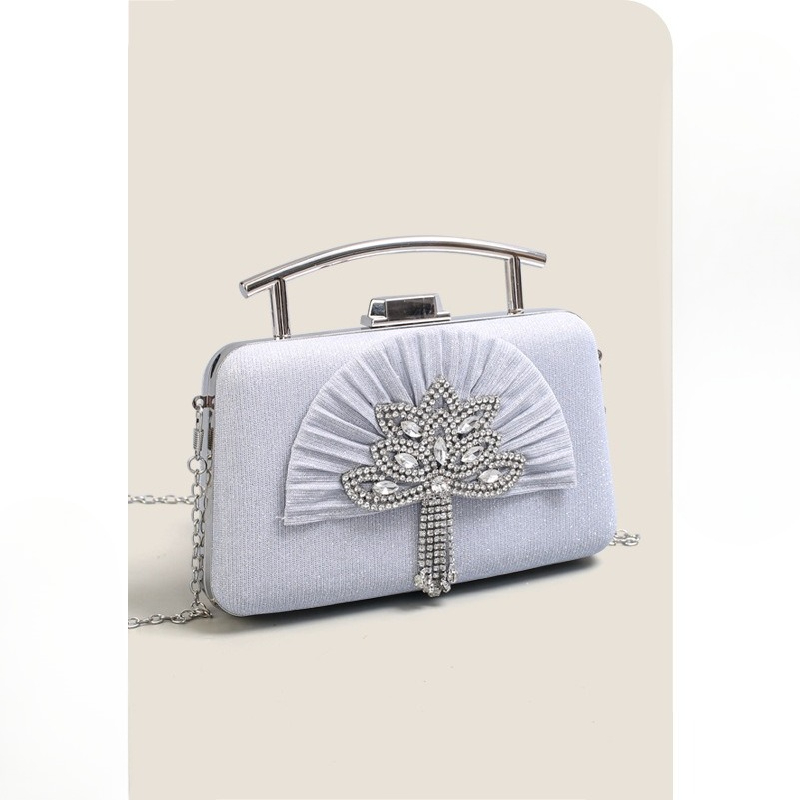 Bolso de mano de metal brillan - Women Handheld Bags reseña y precio