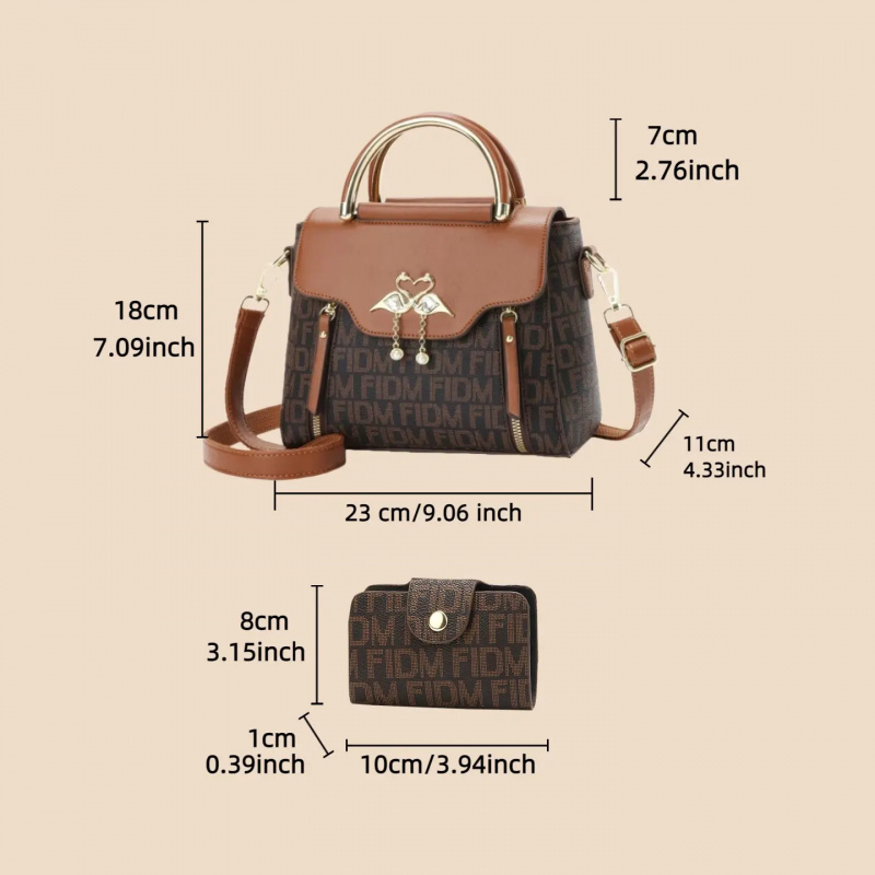 Bolsos con estampado de letras - Women Bags Gift reseña y precio