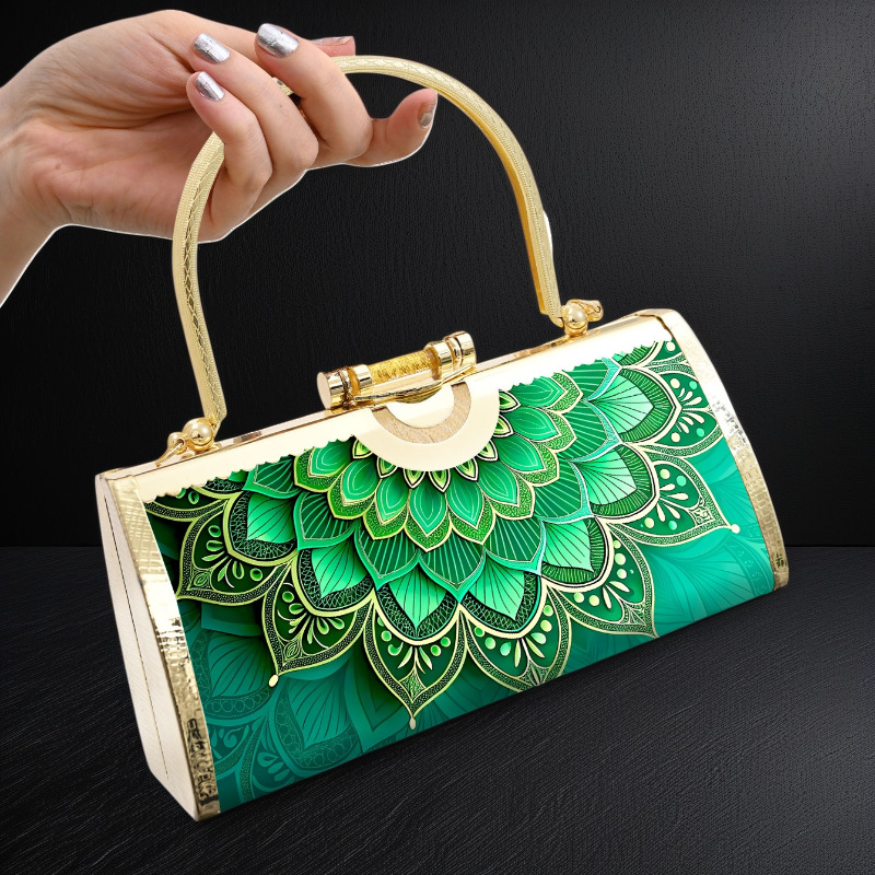 Bolso cheongsam dorado con dia - Women Bags Golden reseña y precio