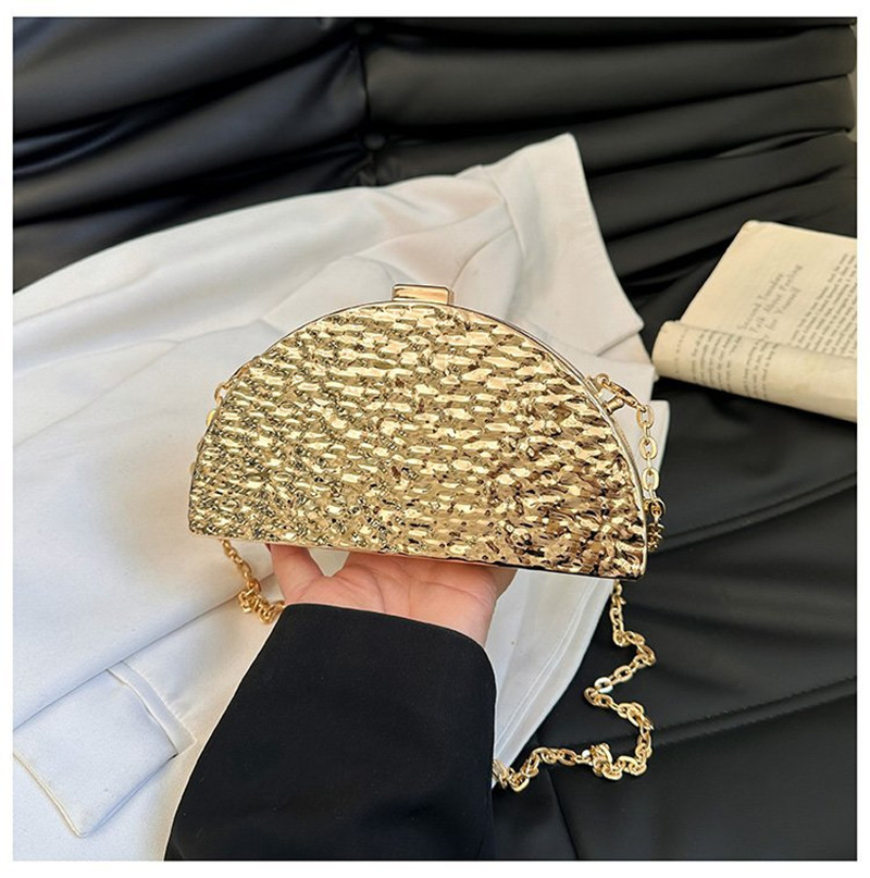 Bolsos de noche dorados de luj - Women Bags Golden reseña y precio