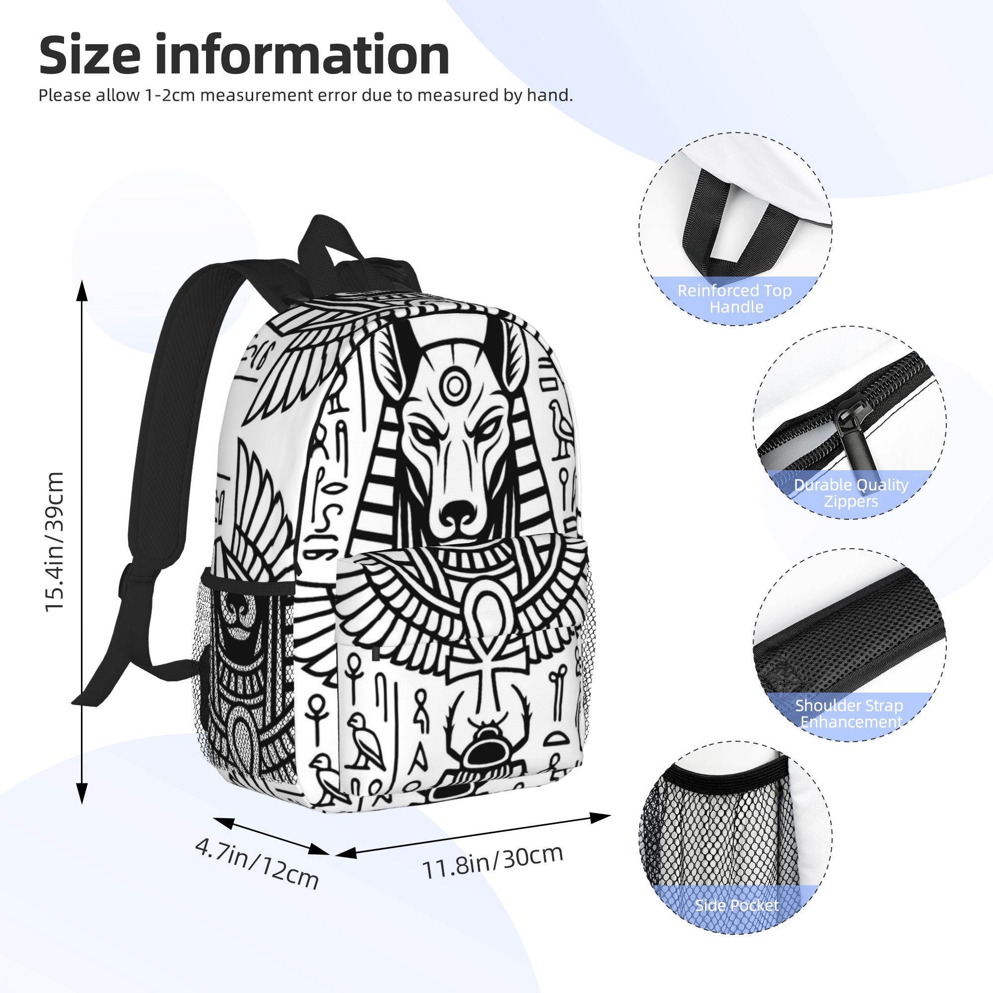 Mochila con diseño de dioses e - Women Bags In Egypt reseña y precio