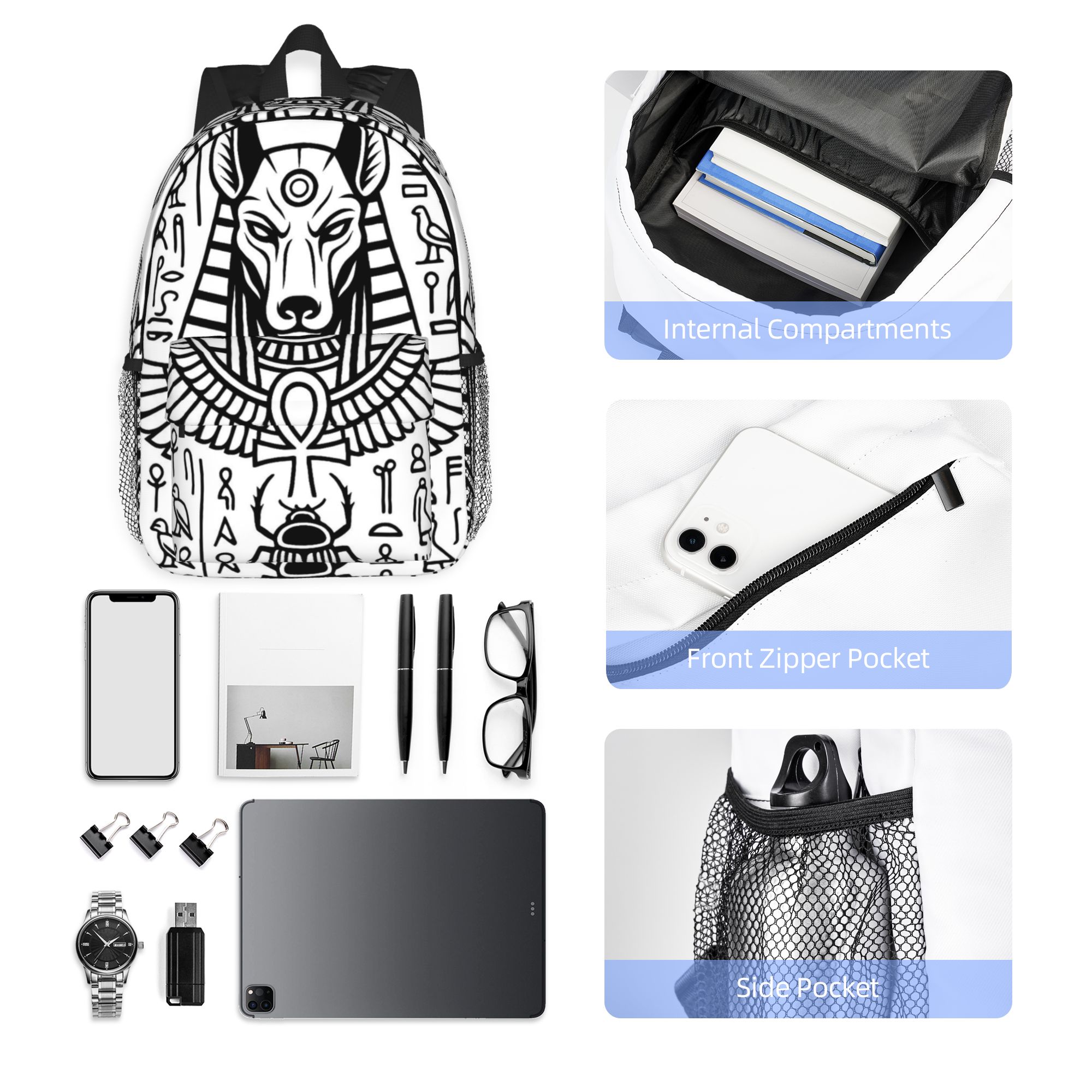 Mochila con diseño de dioses e - Women Bags In Egypt reseña y precio
