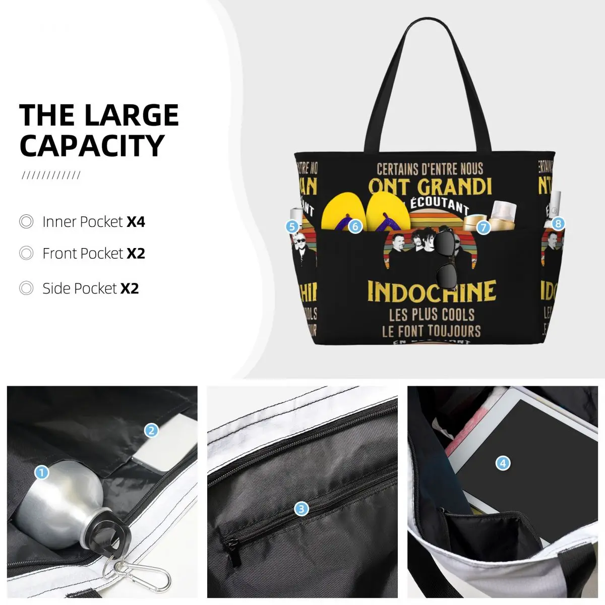 Bolso de mano grande con logot - Women'S Best Bags For Travel reseña y precio