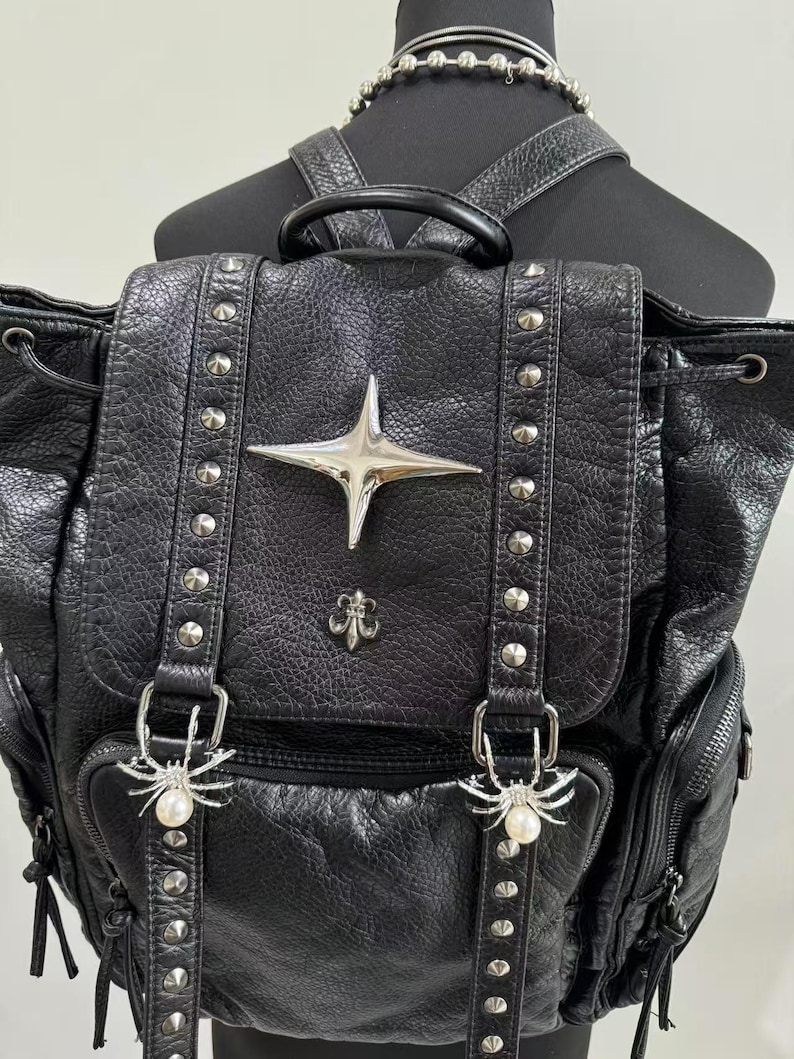 Bandolera de cuero de PU gótic - Women Bags Medium Size reseña y precio