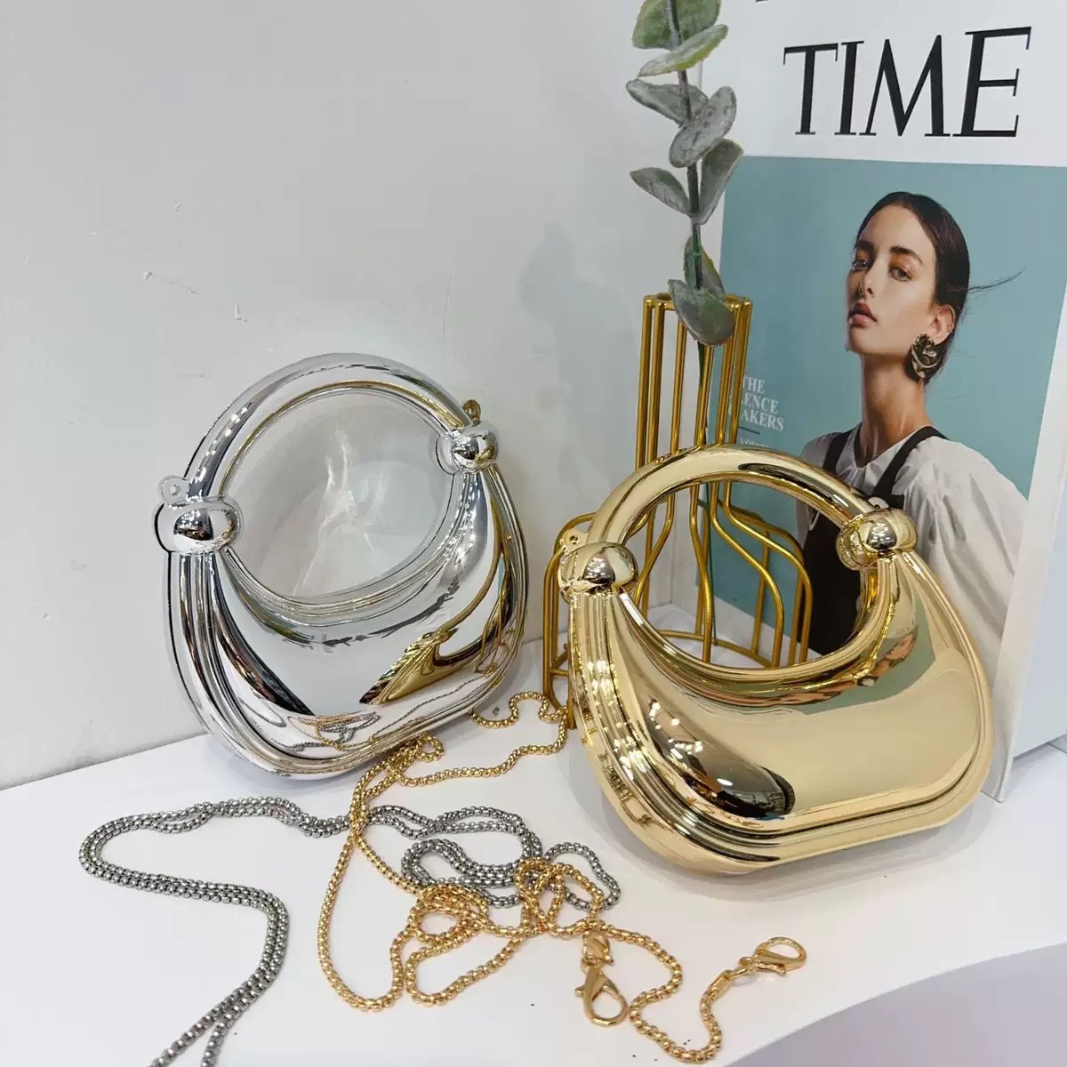 Mini bolso de noche dorado, mo - Women Bags Golden reseña y precio