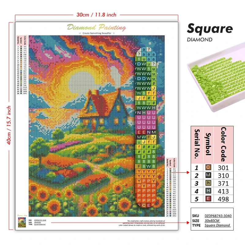 Kit de Mosaico de Diamantes 5D - Tortoiseshell Bag Acrylic reseña y precio