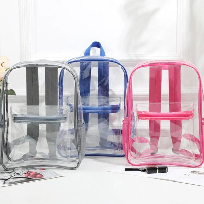 Mochila transparente para viaj - Women Bags Medium Size reseña y precio