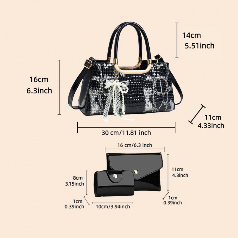Conjunto de Bolsos de Mano par - Women'S Evening Bags reseña y precio