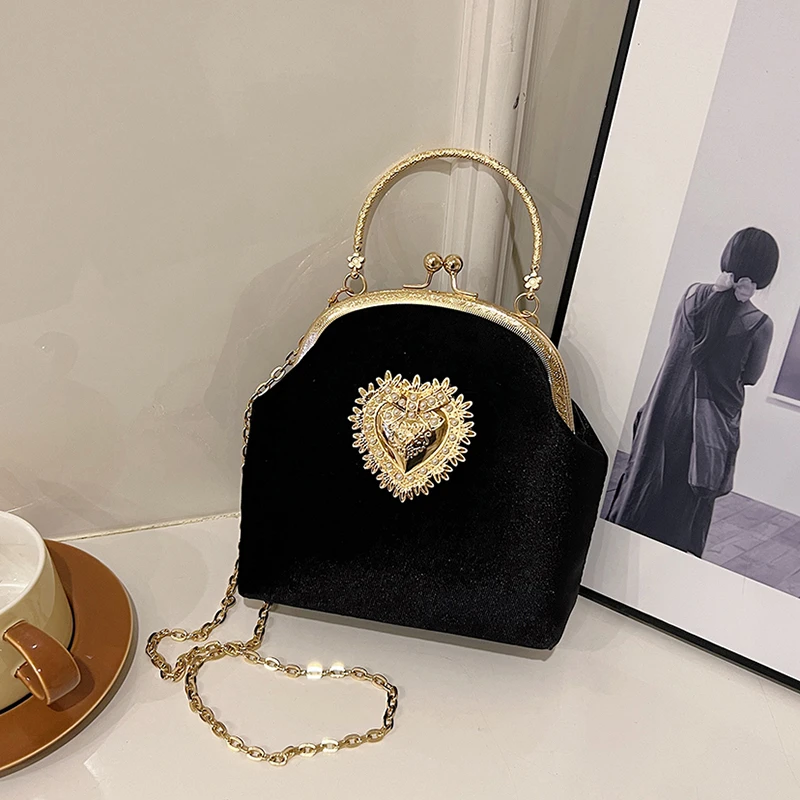 Cadenas, marco de terciopelo,  - Women Bags For Sale reseña y precio