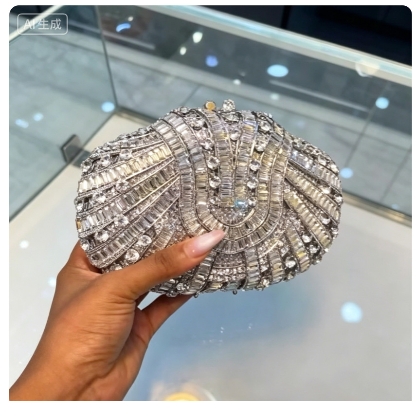 Bolso de mano tipo clutch con  - Women Handheld Bags reseña y precio
