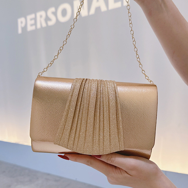 Bolso de mano de noche pequeño - Women Bags Golden reseña y precio