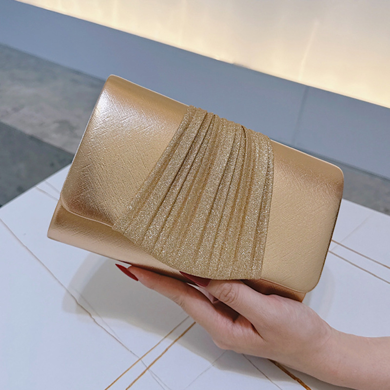 Bolso de mano de noche pequeño - Women Bags Golden reseña y precio