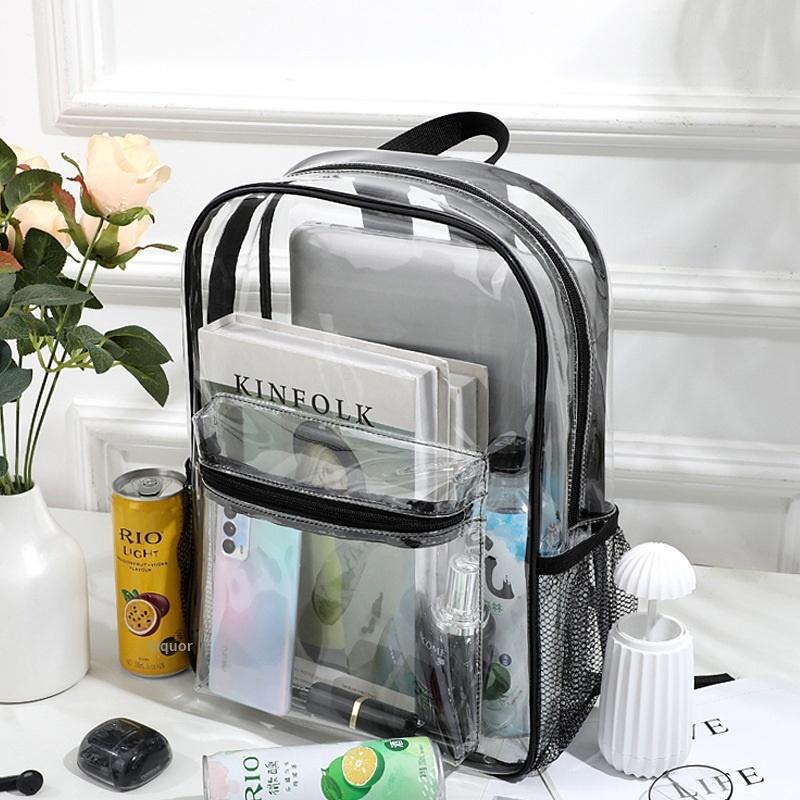 Mochila transparente de PVC pa - Women Bags Medium Size reseña y precio