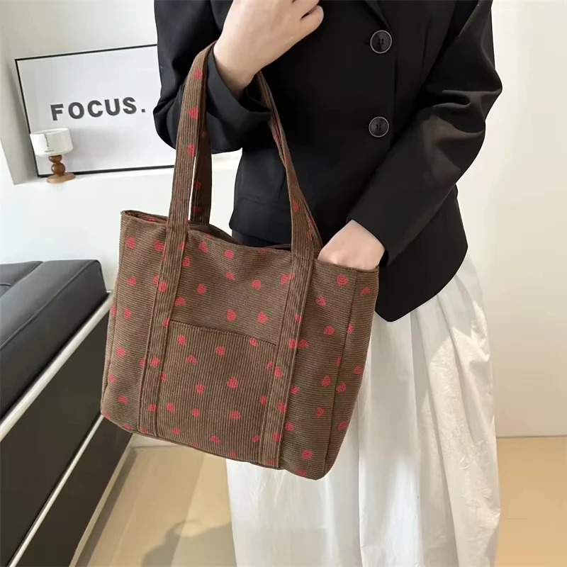 Bolso de pana con estampado de - Women Bags Medium Size reseña y precio