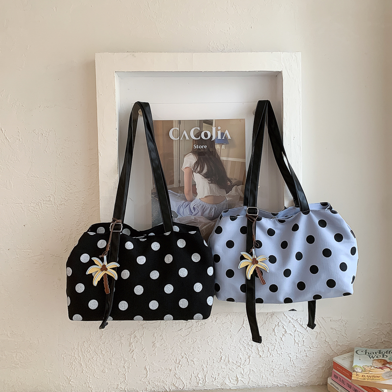 Bolso Tote de Lona Multicapa c - Women Handheld Bags reseña y precio