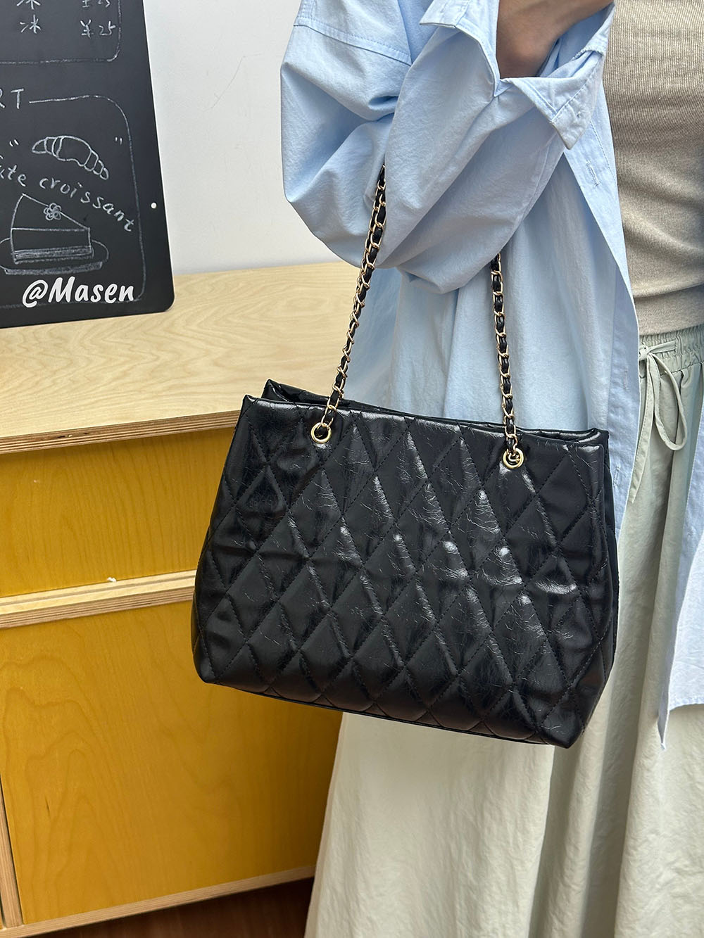 Bolso de hombro de cuero PU de - Women Bags For Sale reseña y precio