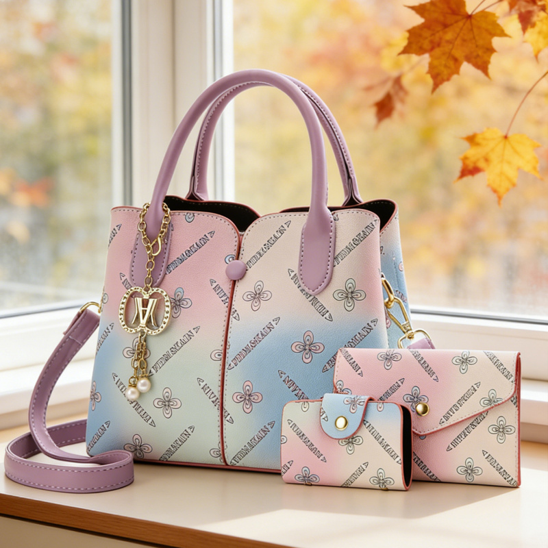 Conjunto de Tres Piezas de Bol - Women Bags Gift reseña y precio