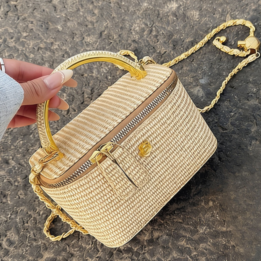 Bolso de hombro con cadena y a - Women Bags Golden reseña y precio