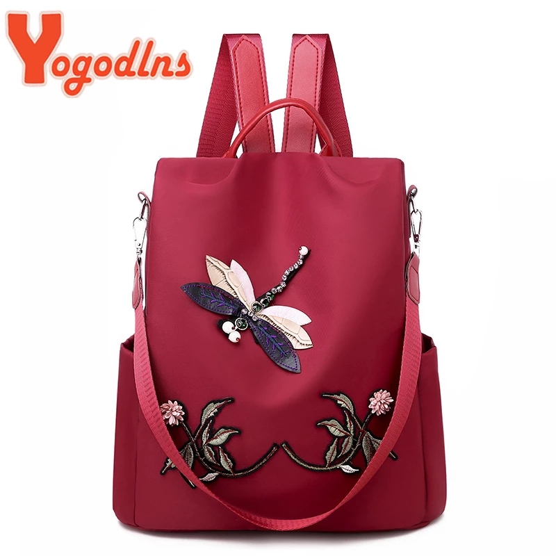 Mochila Yogodlns con bordado a - Women Bags Medium Size reseña y precio