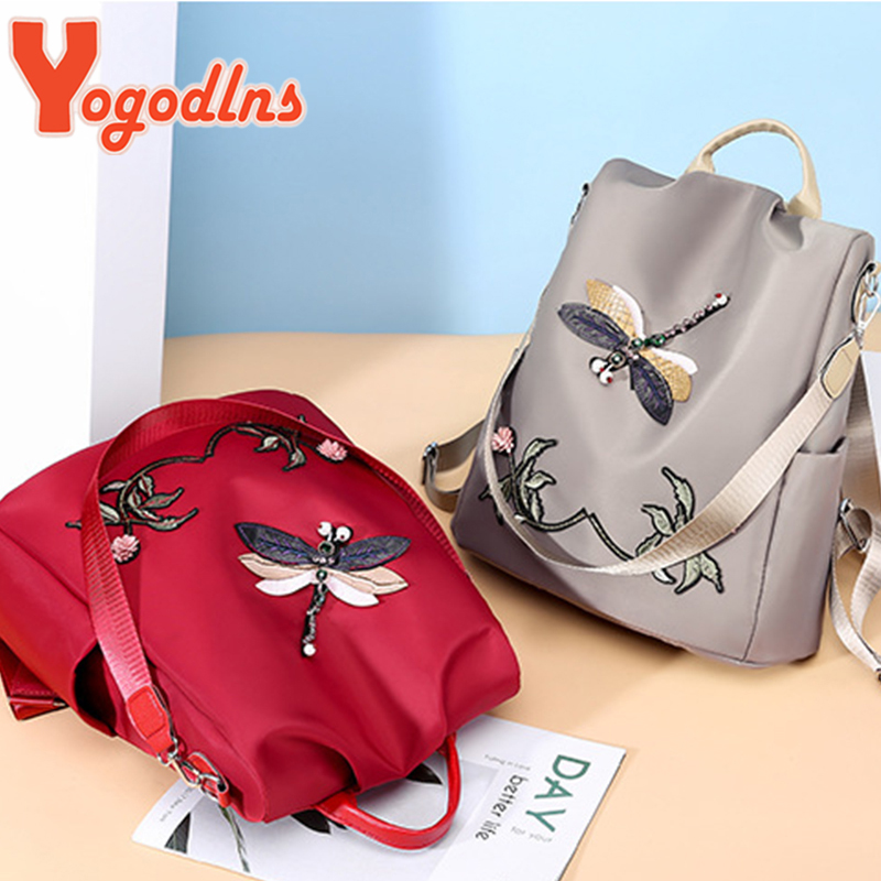 Mochila Yogodlns con bordado a - Women Bags Medium Size reseña y precio